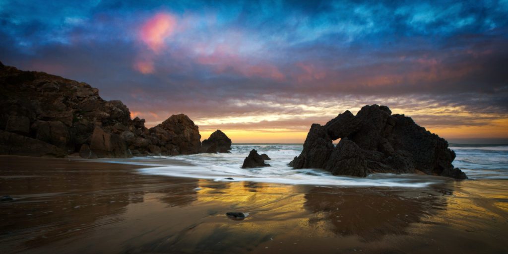 Abano ao nascer do sol por Marco Santos Marques, Fotografia de Paisagem