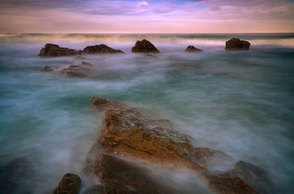 Nascer do dia em tons rosados por Marco Santos Marques, Fotografia de Paisagem